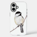 Search for chickadee iphone cases Black