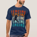 Search for bubblegum pink tshirts Fencing quote