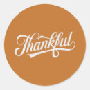 Search for vintage thanksgiving round stickers Turkey
