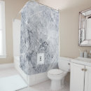 Search for white marble shower curtains Elegant