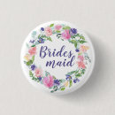 Search for spring wedding badges Bridesmaid