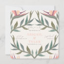 Search for paradise wedding invitations Green
