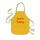 Search for in training aprons Chef
