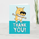 Search for dog thank you cards Thanks