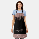 Search for black rose aprons Stylish