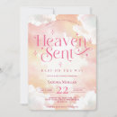 Search for pink cloud invitations Heaven sent