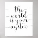 Search for oyster posters Inspirational