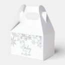 Search for silver favour boxes Glitter