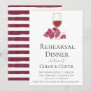 Search for vineyard rehearsal dinner invitations Grapes