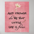 Search for though she be but little posters Inspirational
