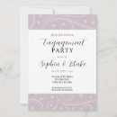 Search for unique engagement party invitations Floral