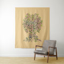Search for tree of life tapestries Leaves