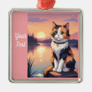 Search for calico cat christmas tree decorations Feline