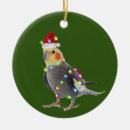 Search for cockatiel christmas tree decorations Xmas
