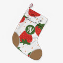 Search for red and green christmas stockings Monogrammed
