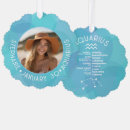 Search for aquarius christmas tree decorations Zodiac