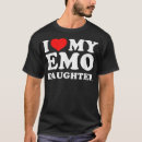 Search for i love emo tshirts Boyfriend