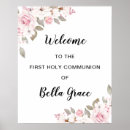 Search for first communion signs Watercolor
