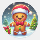 Search for cute christmas gingerbread man stickers Winter