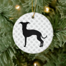 Search for greyhound christmas tree decorations Iggy