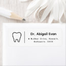 Search for tooth return address labels Orthodontist