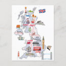 Search for uk map postcards United kingdom
