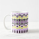 Search for tribal pattern mugs Purple