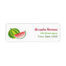 Search for melon return address labels Cute