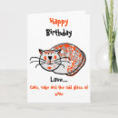 Search for wine lover birthday cards Cat
