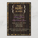 Search for camo bridal shower invitations The hunt is over