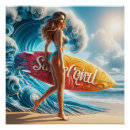 Search for surfer girl posters Surfboard