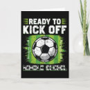 Search for 1st day school cards Soccer