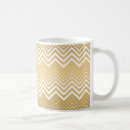 Search for gold chevron mugs Elegant