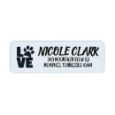 Search for cat love return address labels Modern
