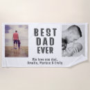 Search for father beach towels Photo collage