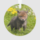 Search for fox cub christmas tree decorations Wildlife