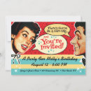 Search for open house birthday invitations Vintage