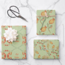 Search for orange blossom wrapping paper Vintage