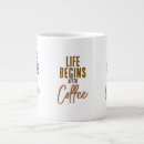 Search for life begins after coffee mugs Modern