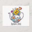Search for tea lover postcards Flowers