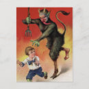 Search for vintage krampus postcards Creepy