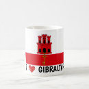 Search for gibraltar mugs Flag of gibraltar