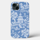 Search for pagoda iphone cases Blue and white