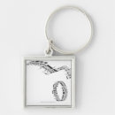 Search for white note key rings Illustration