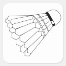 Search for badminton game stickers Sport