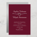 Search for burgundy and silver weddings Minimalist