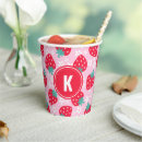 Search for mothers day party tableware Strawberry