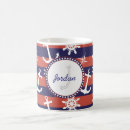 Search for anchor and compass mugs Sailor