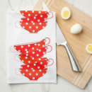 Search for red polka dot tea towels Vintage