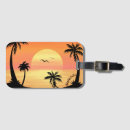 Search for palm tree luggage tags Summer